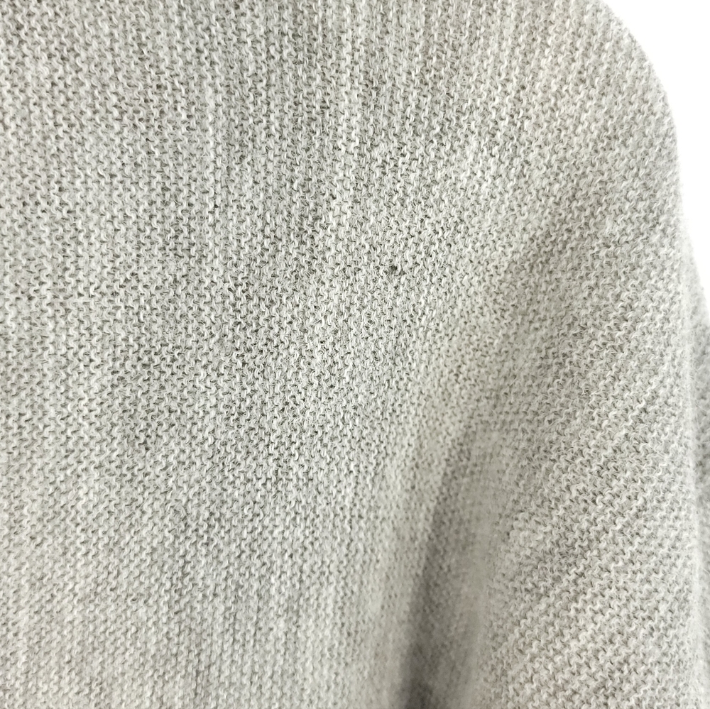 Vtg Izod Lacoste Cardigan Sweater Men's Large Gray Grandpa Grunge Geek USA - Picture 8 of 10